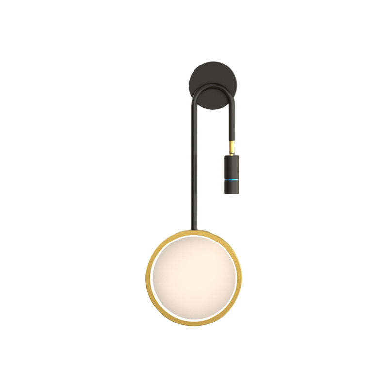 Creative Rings Stars Three Step Dimming Modern Wall Lamp with Spotlights-Lighom