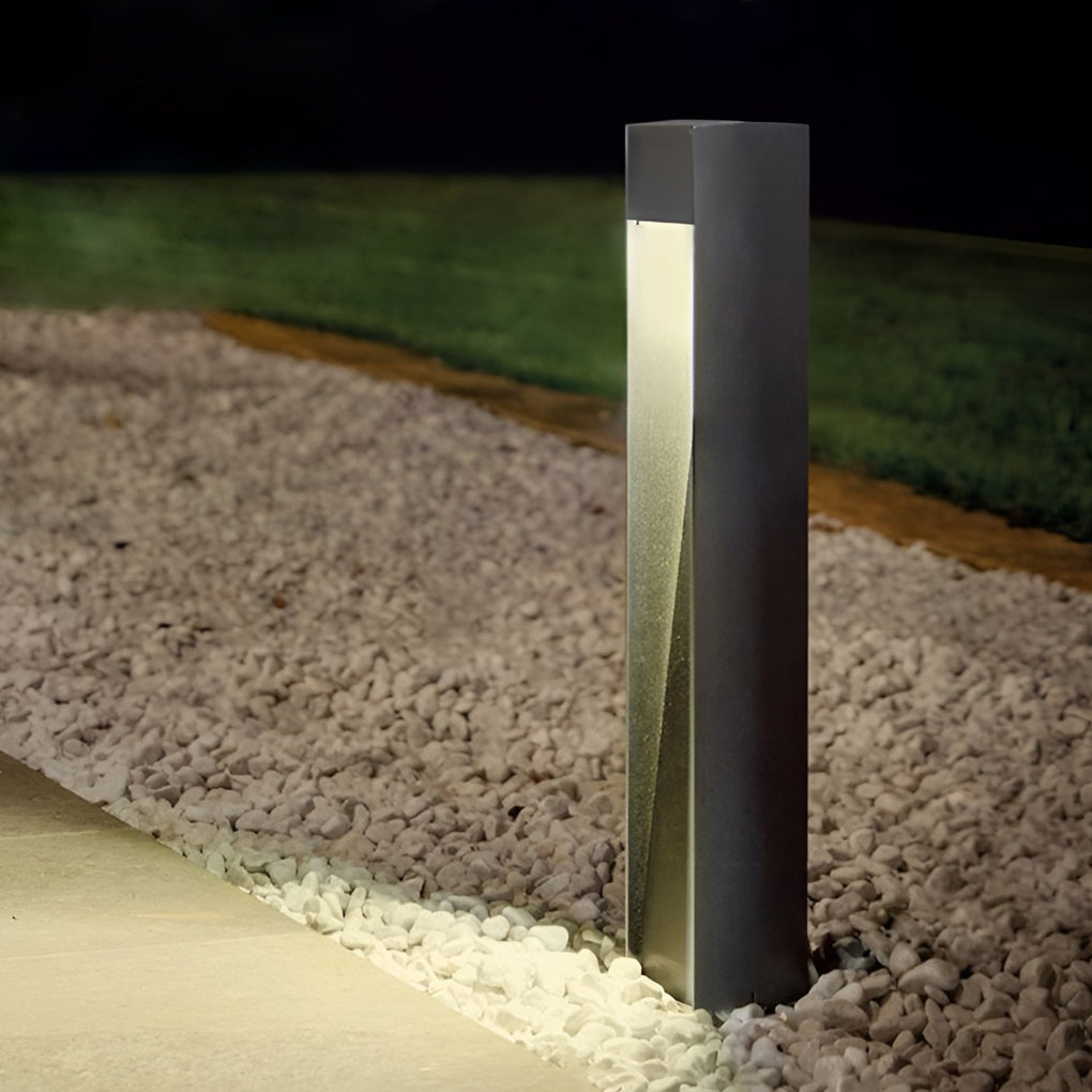 Industrial Rectangular LED Pathway Light 5W Waterproof Fixture with Open Slide Illumination-Lighom
