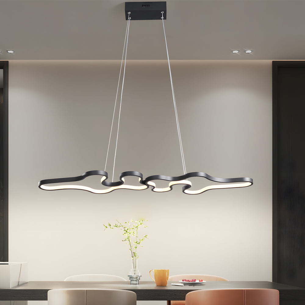 Linear Island Modern LED Pendant Light