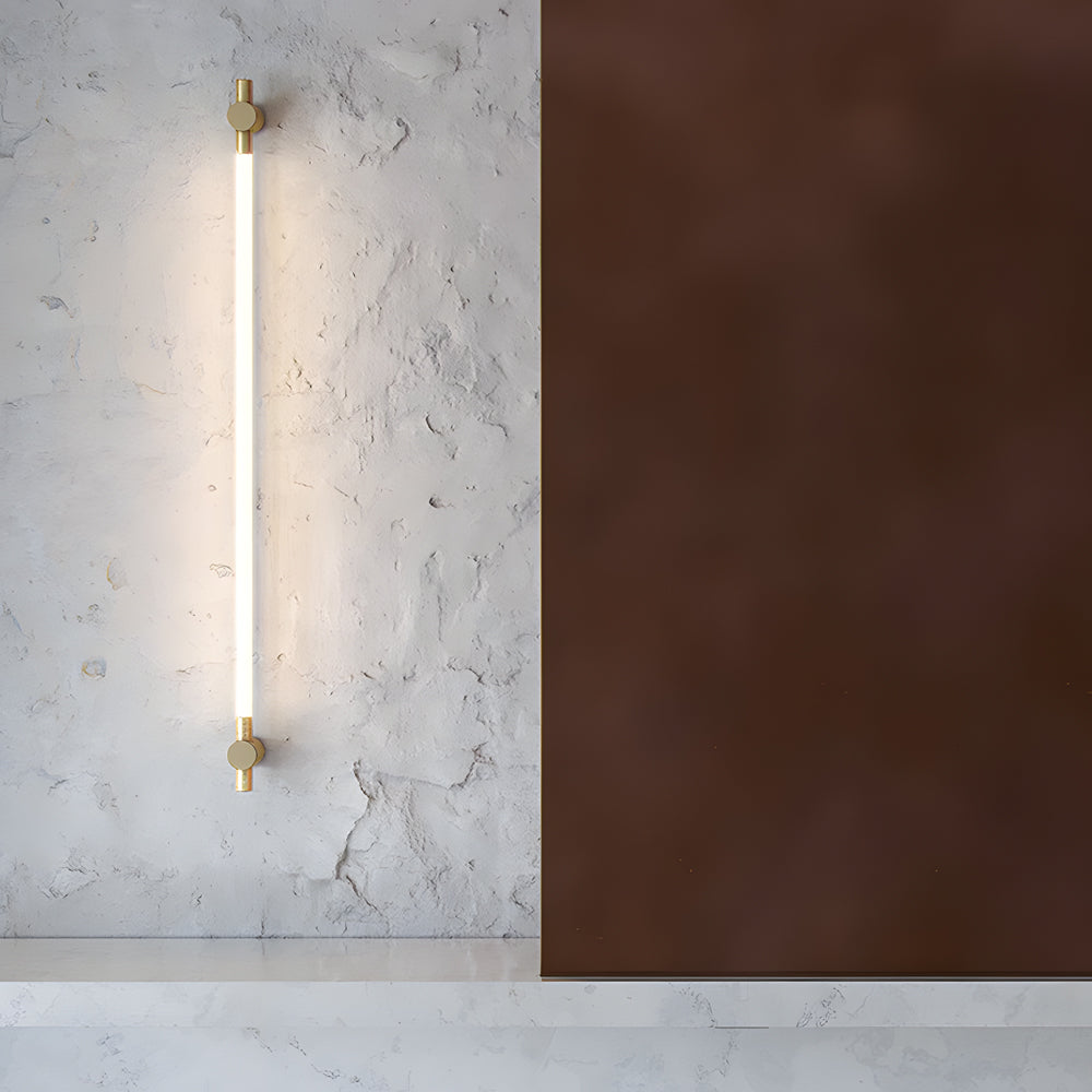 Brass Linear LED Bathroom Vanity Light