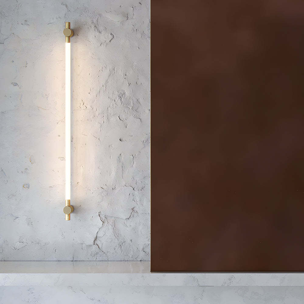 Brass Linear LED Bathroom Vanity Light