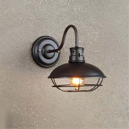 Retro Iron LED Waterproof Industrial Style Outdoor Wall Lights Wall Lamp-Lighom