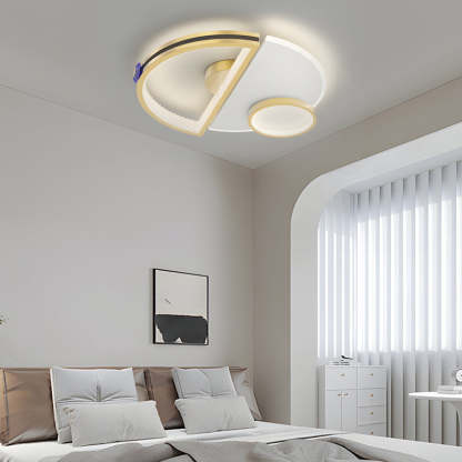 Semicircular Splicing Acrylic Modern LED Ceiling Light