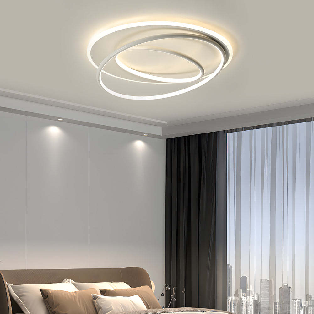 Round Ring Dimmable Nordic LED Ceiling Light
