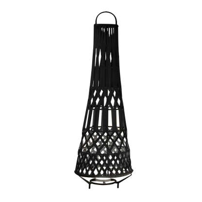 Metal Outdoor Tribal Floor Lamp-Lighom