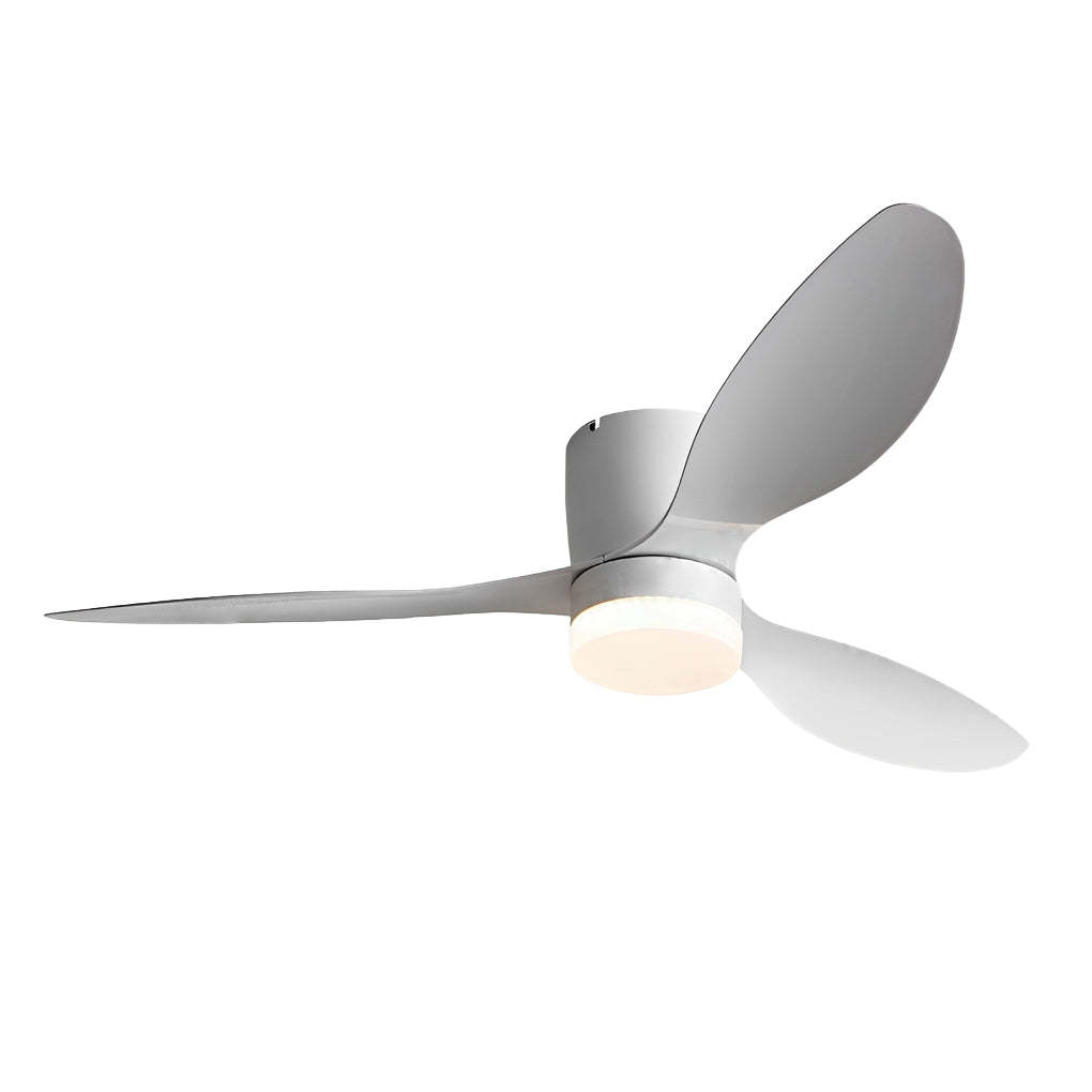 52" 3-Blade Mute LED Dimmable Modern Fan