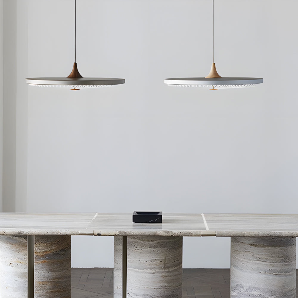 Round UFO Dimmable LED Kitchen Island Pendant