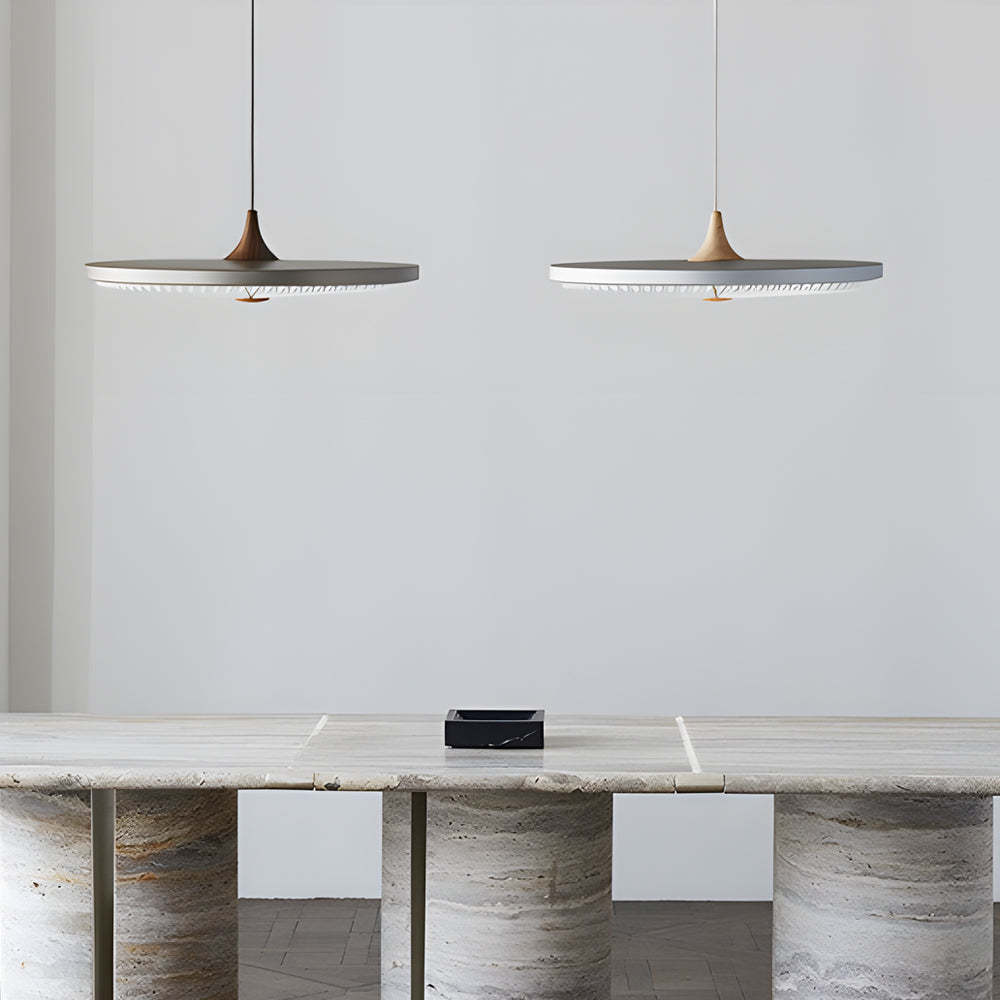 Round UFO Dimmable LED Kitchen Island Pendant