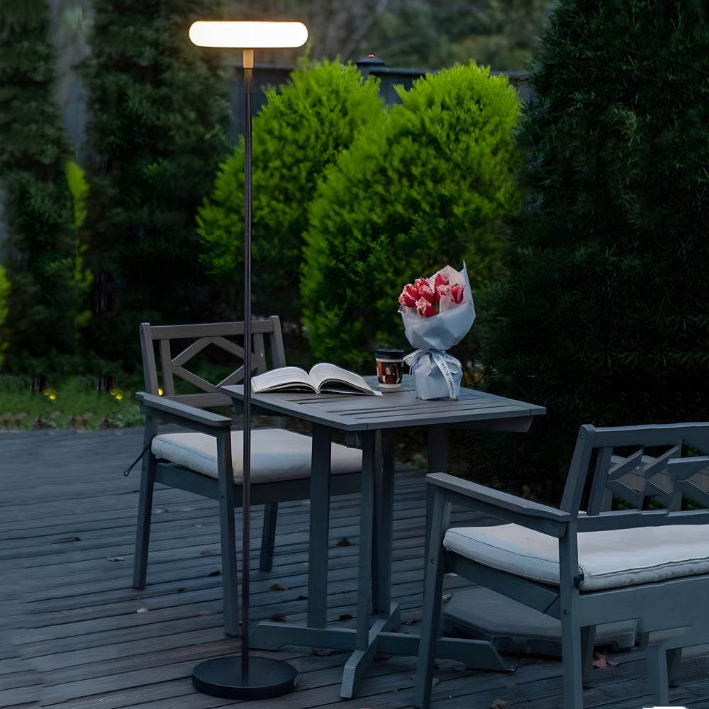 Modern LED Outdoor Post Floor Lamp