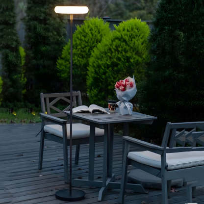 Modern Post Standing LED Outdoor Floor Lamp-Lighom