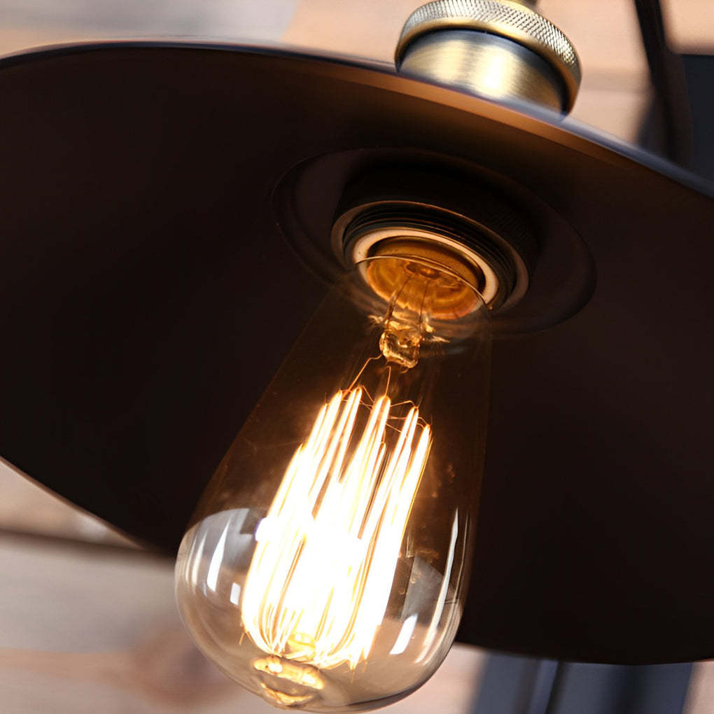 Adjustable Black Retro Industrial Wall Sconce