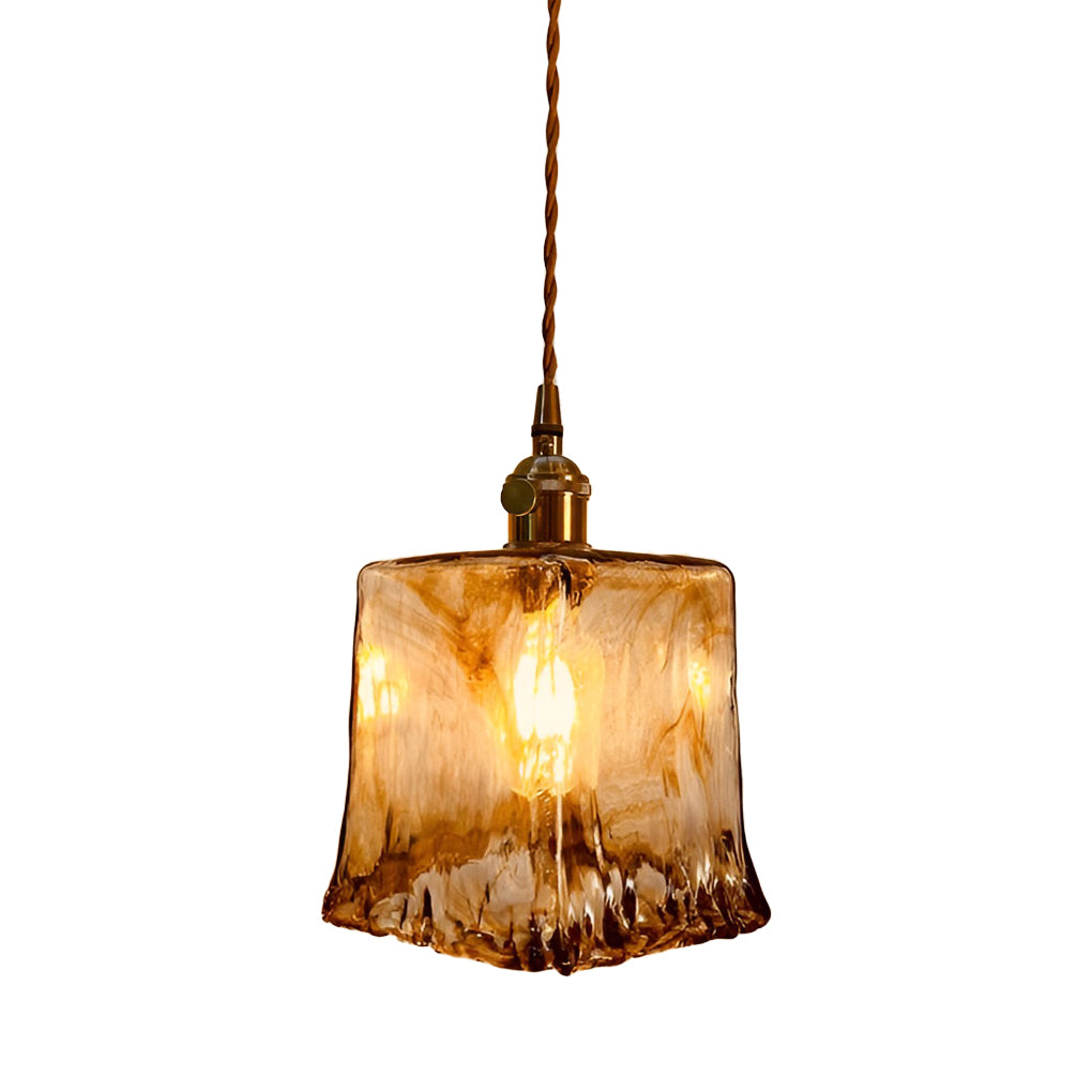 Metal Glass LED Nordic Island Pendant