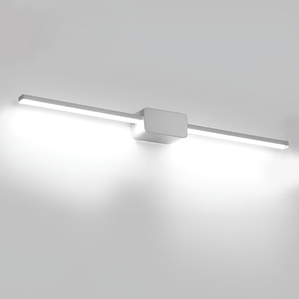 16''/24''/31'' Modern LED Linear Bathroom Vanity Light with Central Box Frame-Lighom