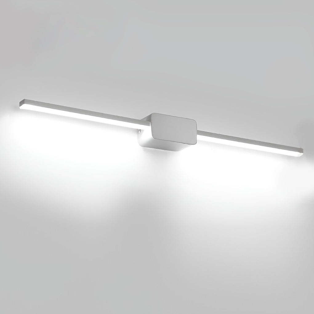 16''/24''/31'' Modern LED Linear Bathroom Vanity Light with Central Box Frame-Lighom
