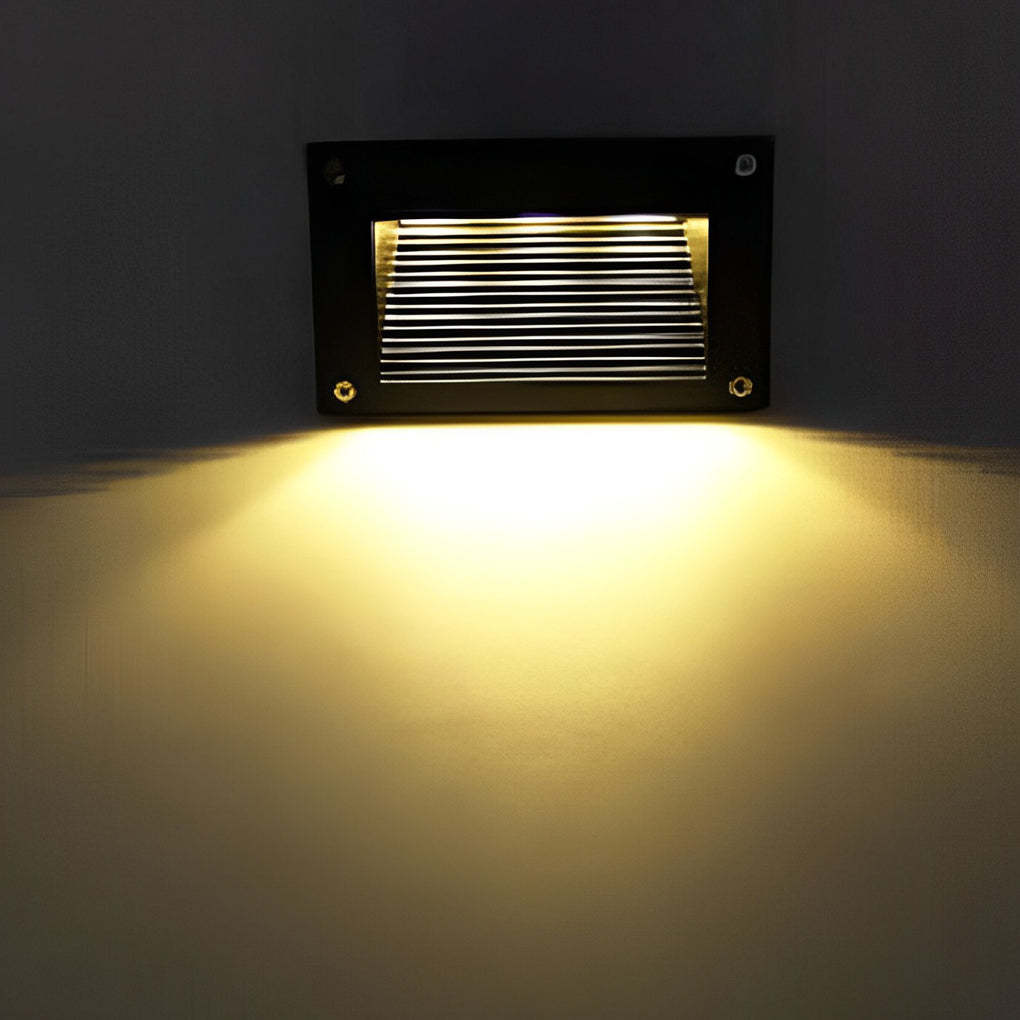 Visual Comfort Wall Recessed LED 3W Aluminum Modern Architectural Step Lights-Lighom