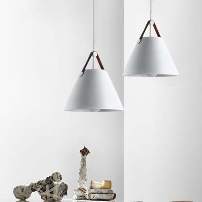 Creative Conical Metal Nordic Pendant Lighting Kitchen Island Lighting-Lighom