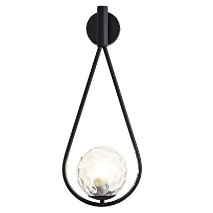 Water Drop Shaped LED Nordic Wall Lamp Wall Light Fixture Wall Sconce Lighting-Lighom