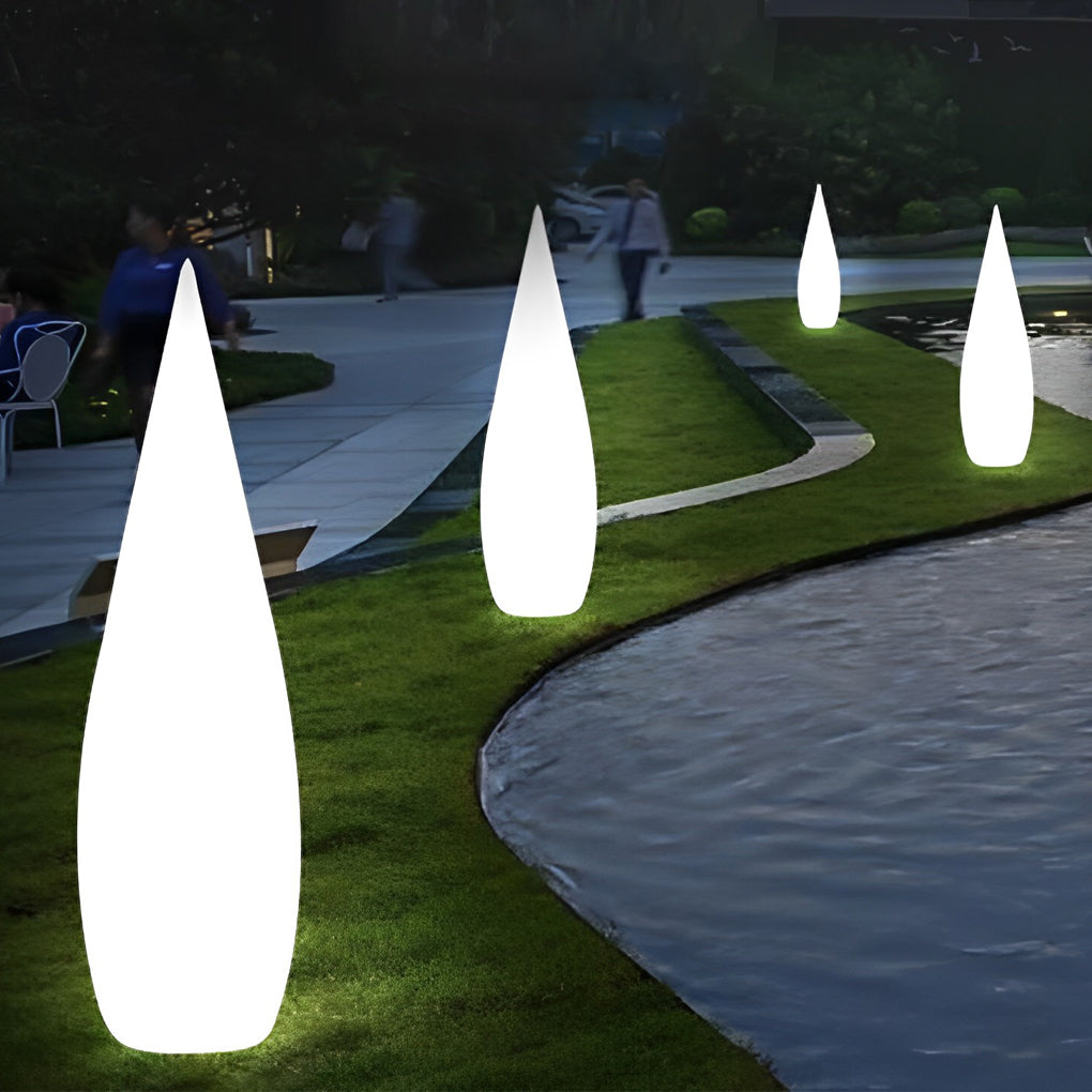 Three-Way Powered Water Drop LED Floor Lamp-Lighom