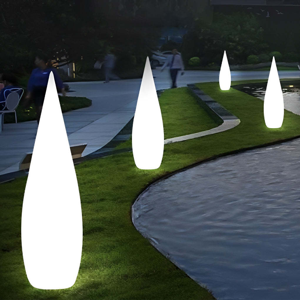 Three-Way Powered Water Drop LED Floor Lamp-Lighom