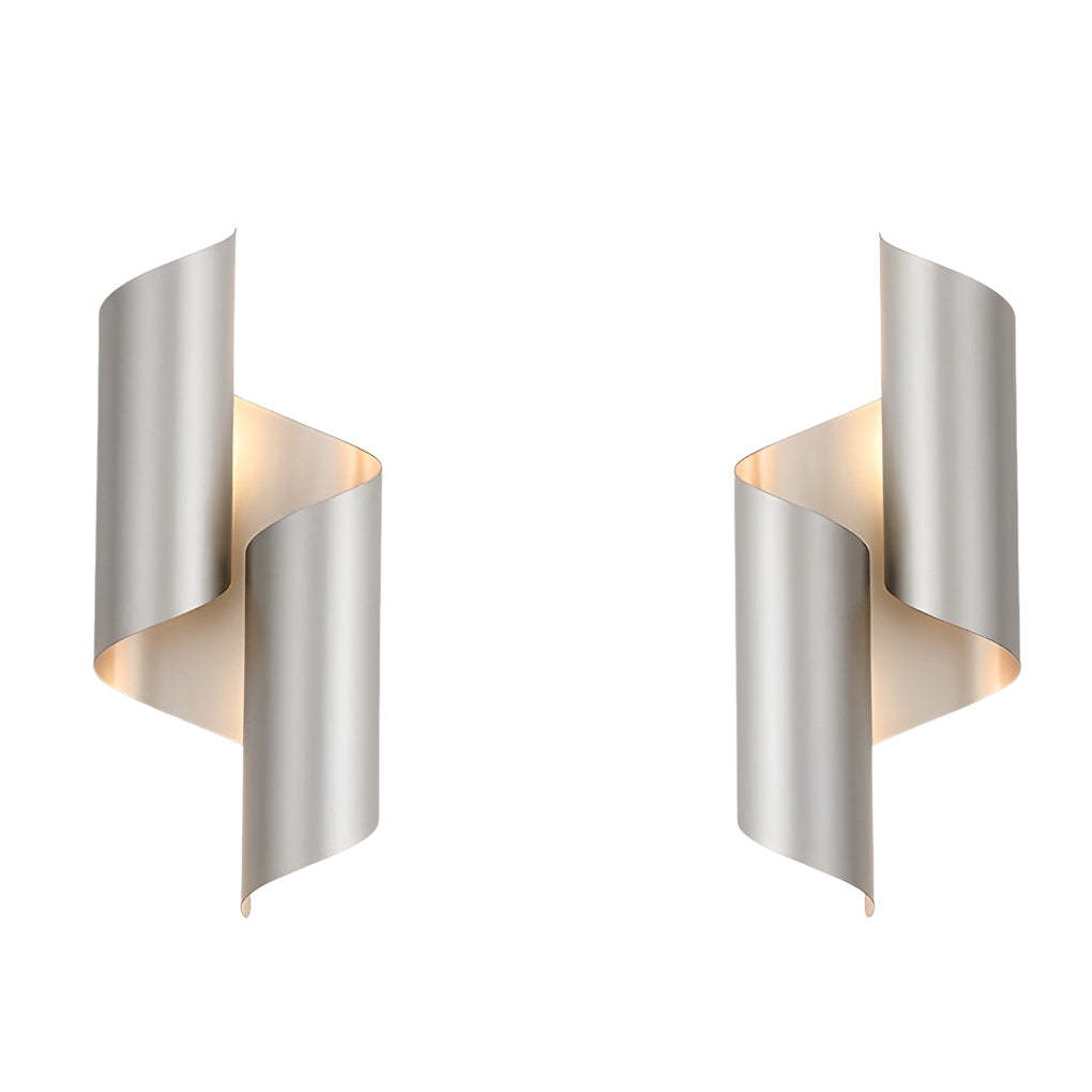 2pcs Symmetrical Creative Up And Down Lighting Modern Wall Light Fixture-Lighom