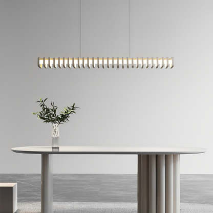 Minimalist Square Frame 3-Step Dimming Modern Chandelier