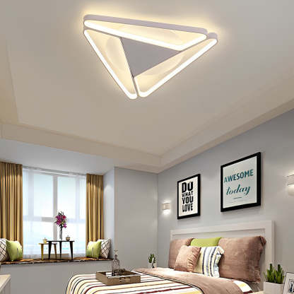 Geometric Design LED Modern Ceiling Lights Flush Mount Ceiling Lamp-Lighom