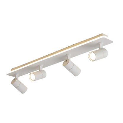 Minimalist Long Strip LED Flush Mount Adjustable Spotlight