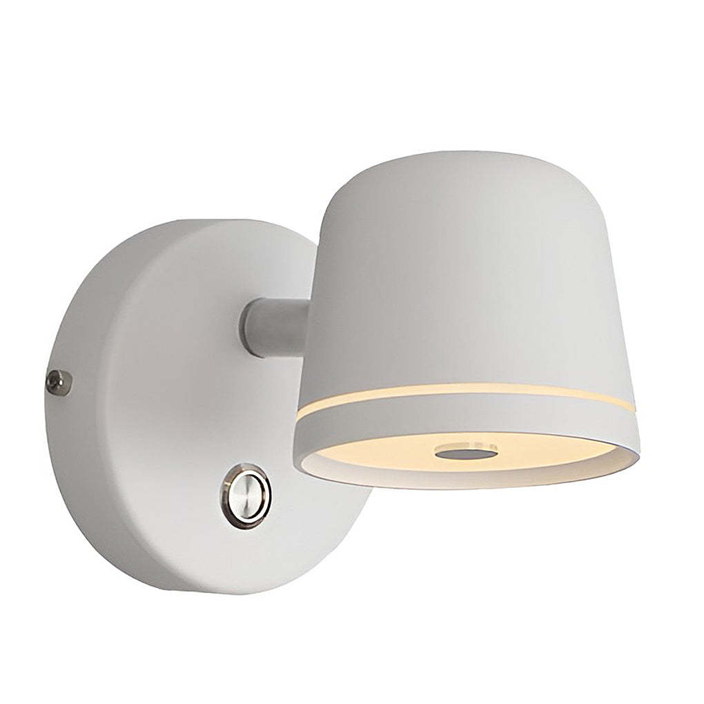 Adjustable Round Stepless Dimming LED Nordic Wall Sconce