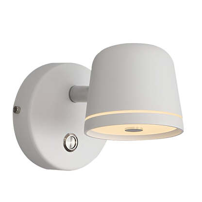 Adjustable Round Stepless Dimming LED Nordic Wall Sconce