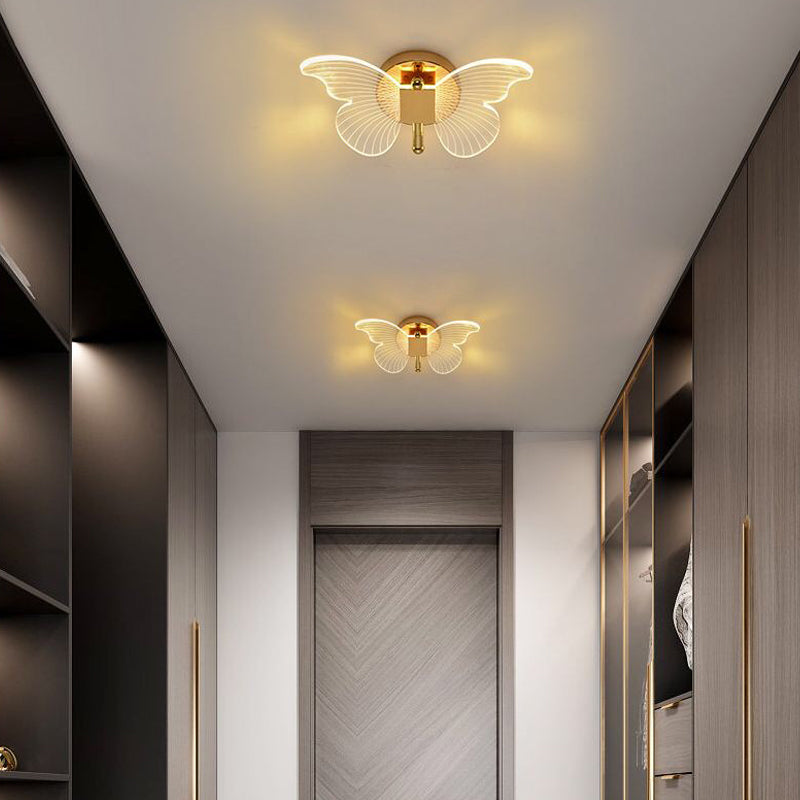 Butterfly Dimmable Modern LED Wall Light