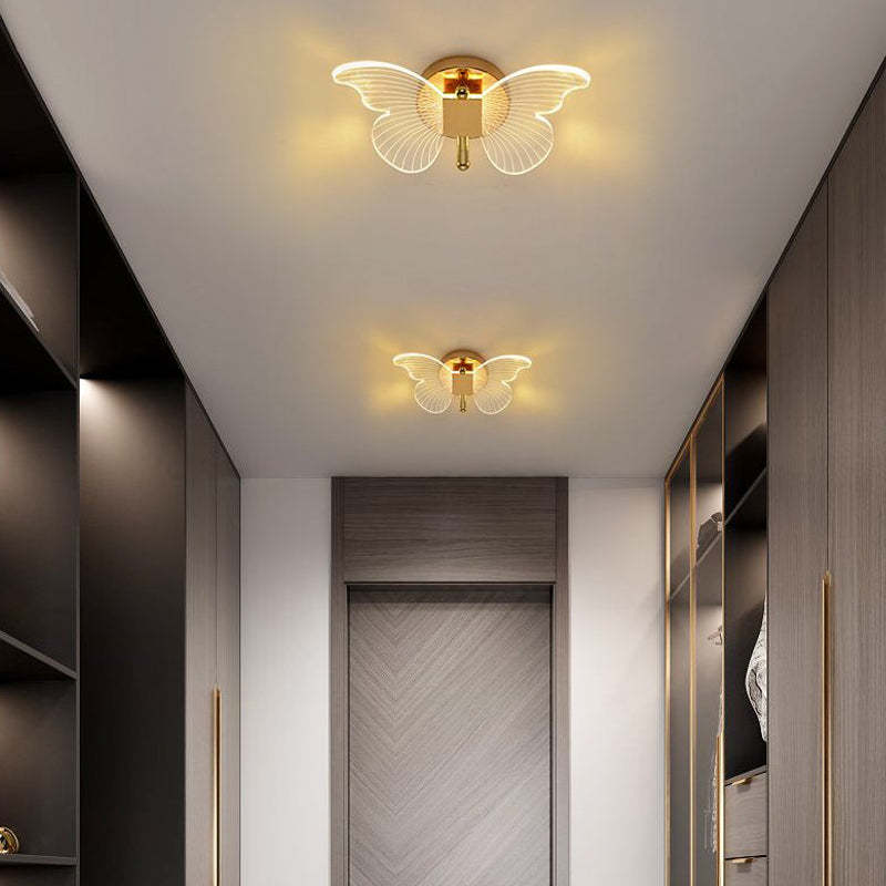Butterfly Dimmable Modern LED Wall Light
