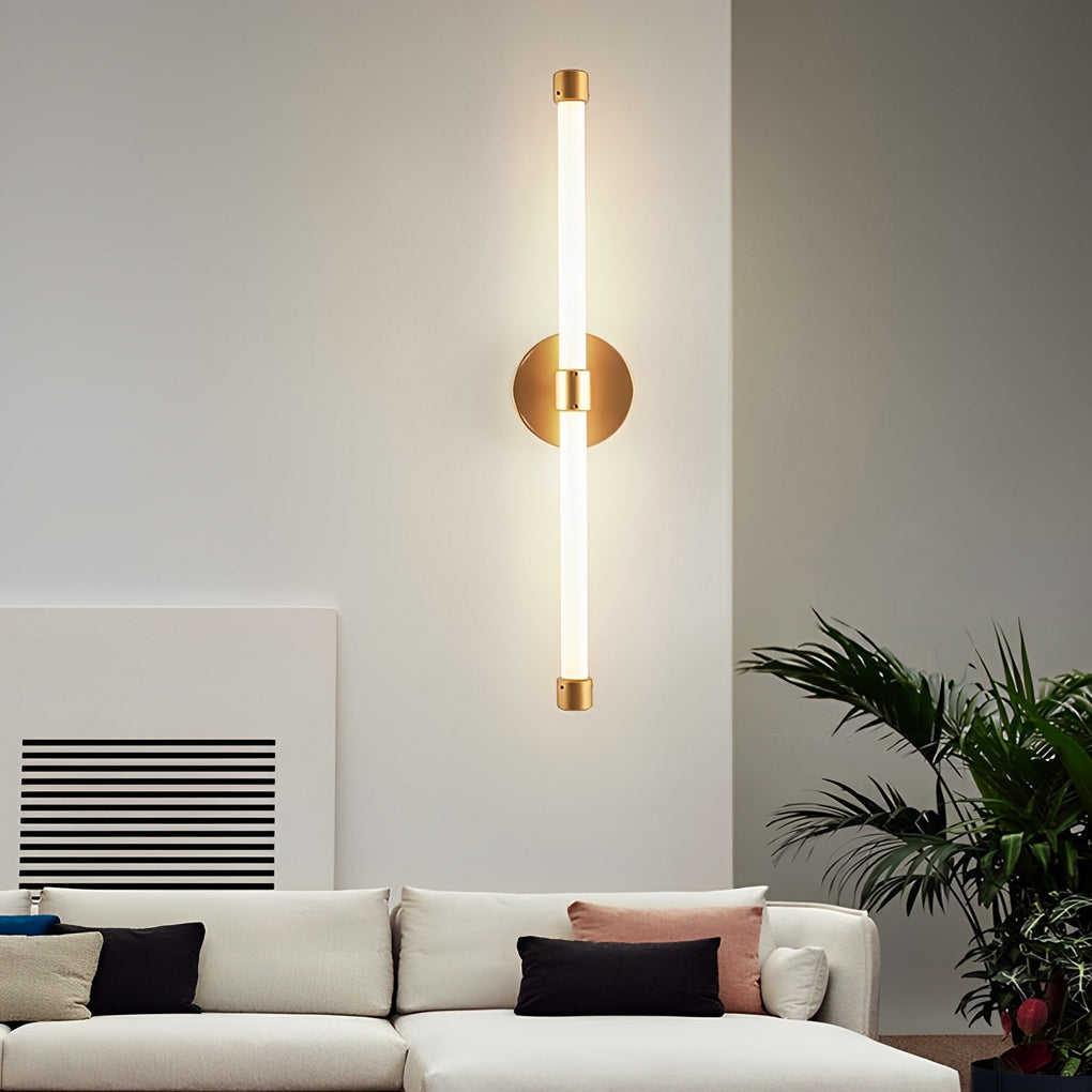 Minimalist Strip Three Step Dimming LED Modern Wall Sconce Lighting-Lighom
