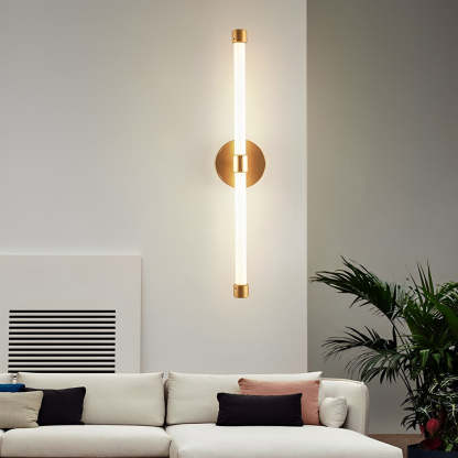 Minimalist Strip Three Step Dimming LED Modern Wall Sconce Lighting-Lighom