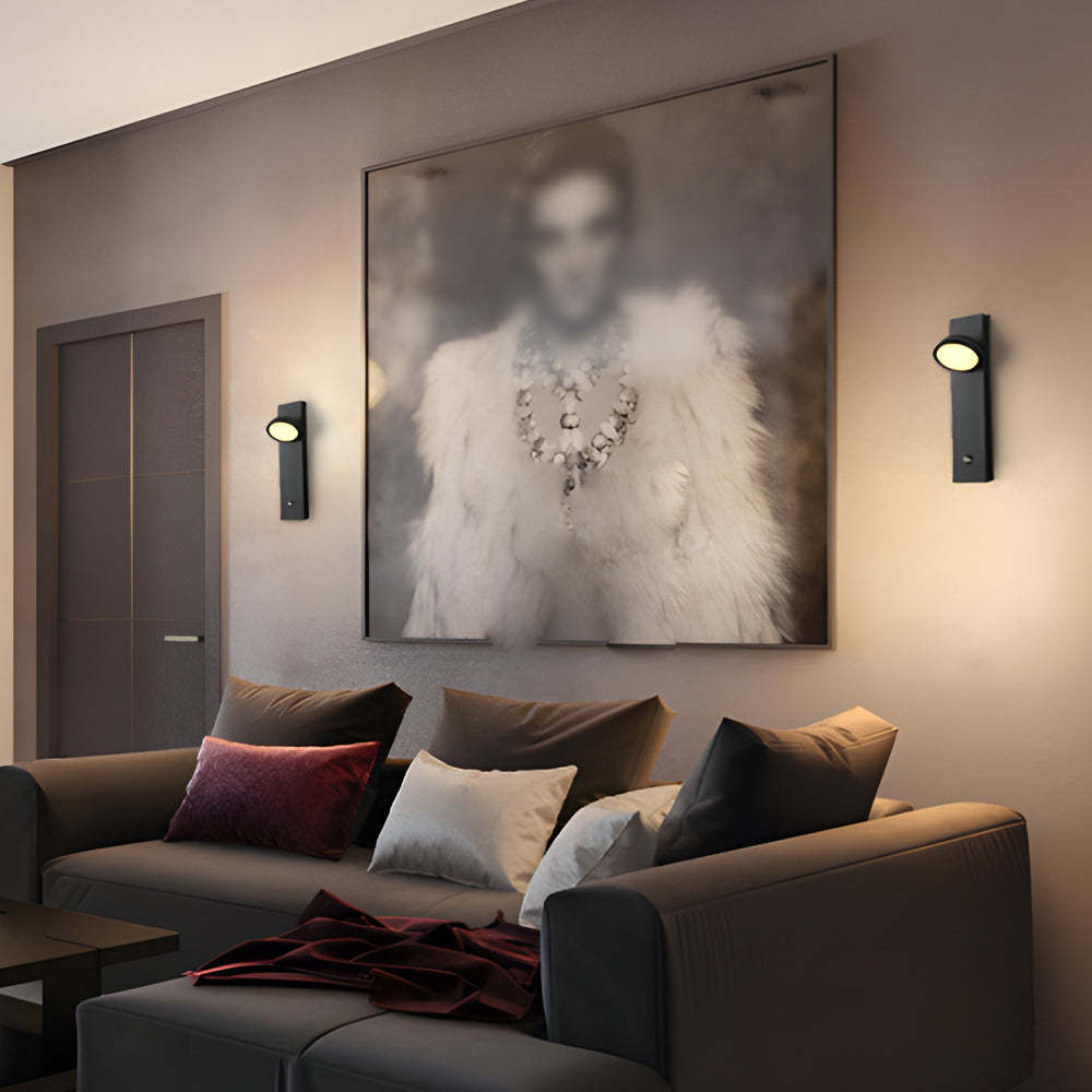 Rotatable Modern Touch-Control Spotlight Wall Lamp