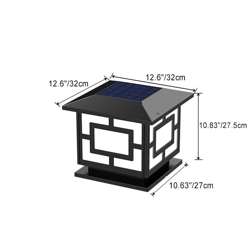 Chinese Solar Acrylic Square Lantern LED Landscape Light