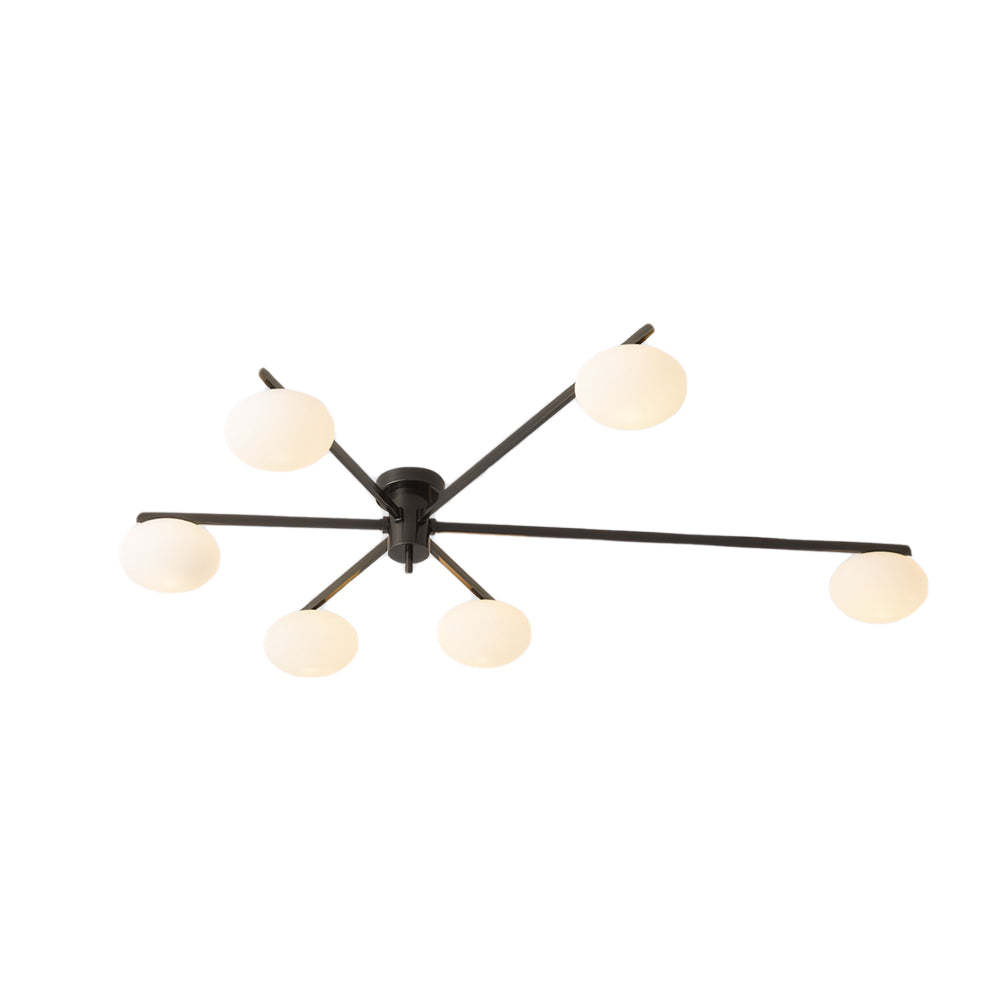 Semi Flush Mount Jasper Ceiling Lamp
