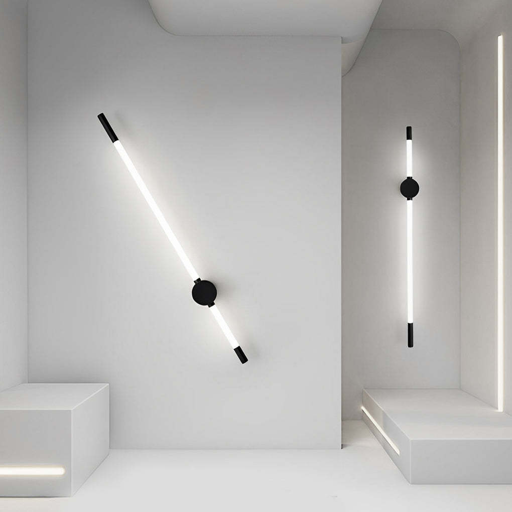 Long Strip Acrylic LED Minimalist Modern Wall Lamp Wall Sconce Lighting-Lighom