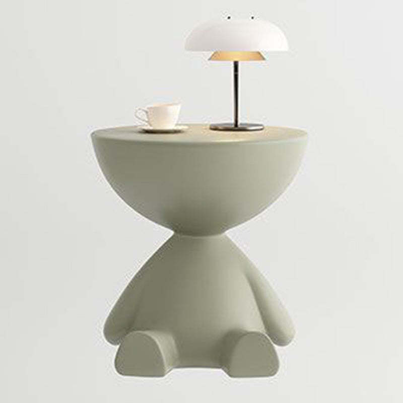 Minimalist Round End Table