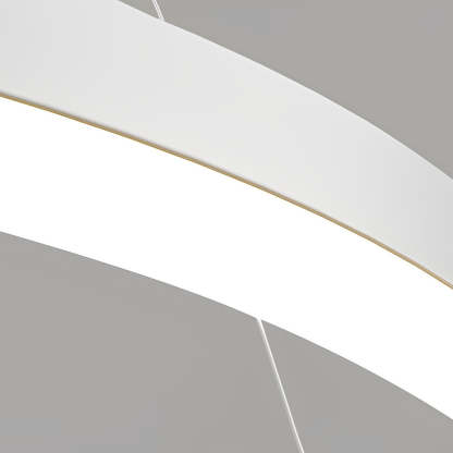Circular Rings Dimmable LED Modern Chandelier