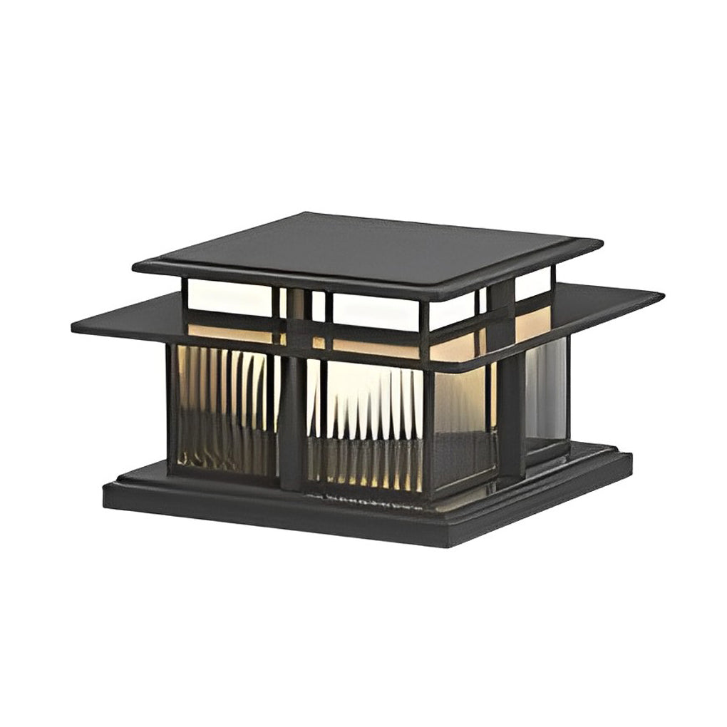 IP65 LED Modern Solar Post Cap Pillar Light