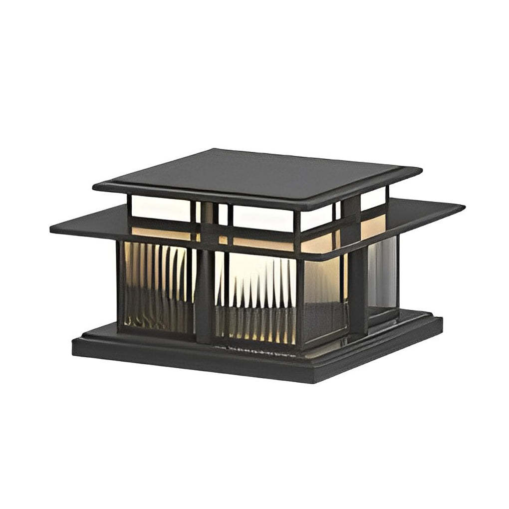 IP65 LED Modern Solar Post Cap Pillar Light
