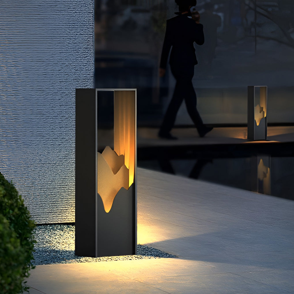 LED Mountain Scenery Path Lights Waterproof Landscape Lighting for Outdoor Elegance-Lighom