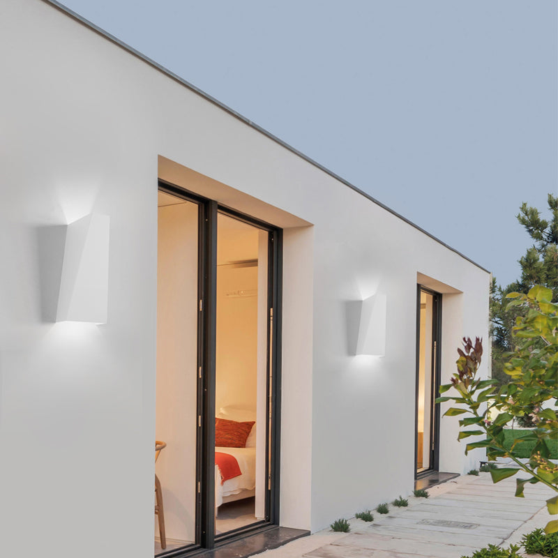 Creative Geometric LED up and down Lighting Modern Wall Light Fixture-Lighom