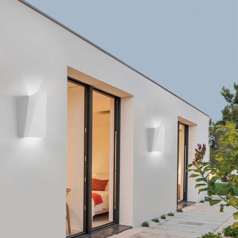 Creative Geometric LED up and down Lighting Modern Wall Light Fixture-Lighom