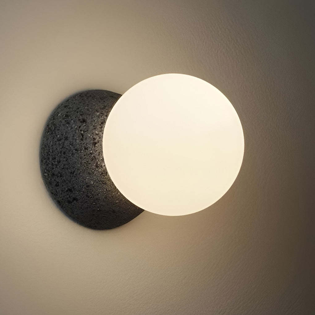 Creative Round LED Nordic Wall Lamp Sconces Pendant Light Hanging Lamp-Lighom
