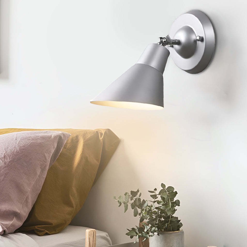 Adjustable Modern Wall Sconce Lighting Plug in Wall Lamp Wall Light Fixture-Lighom