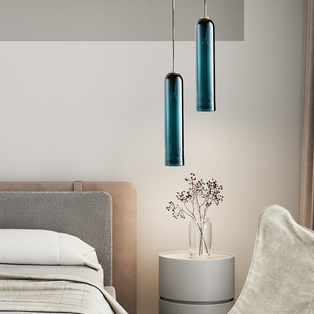 Modern bottle long white pendant lighting, Lighom