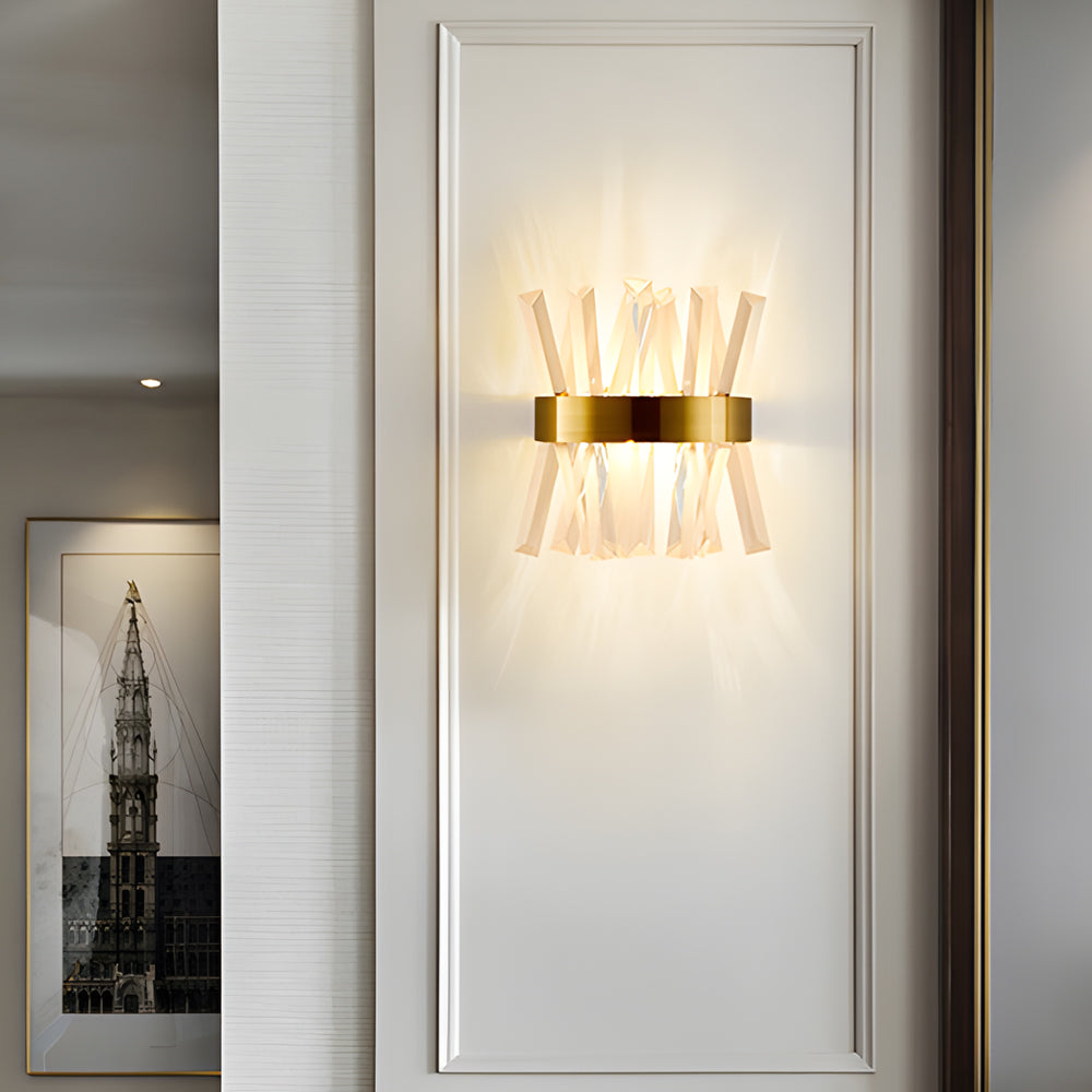 Crystal Strip Up-Down Nordic Wall Lamp