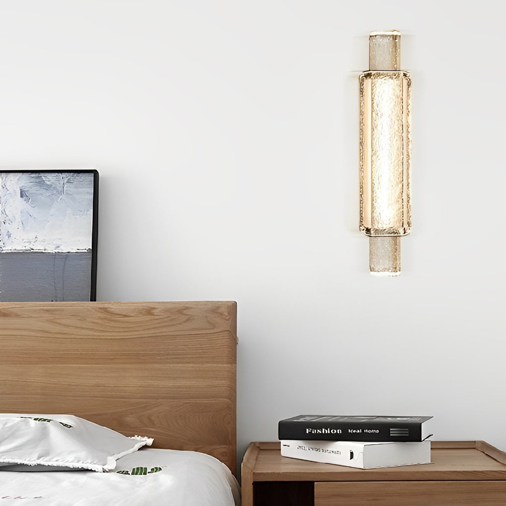 Minimalist Crystal Glass LED Postmodern Sconce