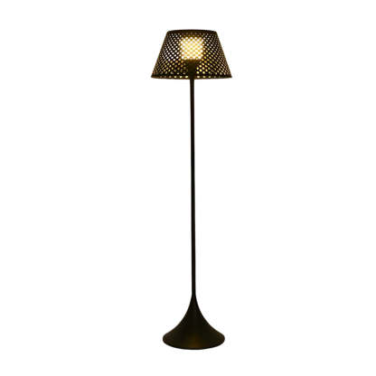 1-light Mesh Outdoor Floor Lamp-Lighom